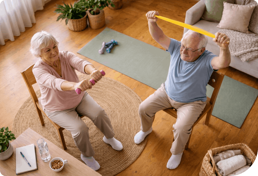 Activités douces pour entretenir la mobilité chez les seniors